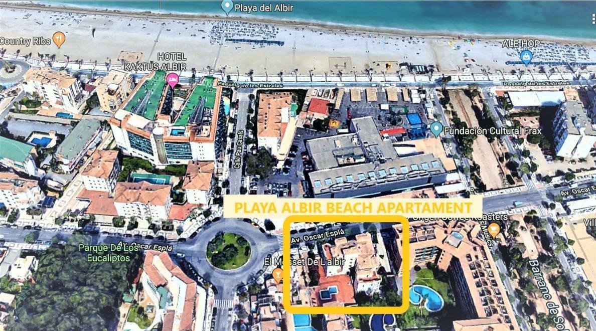 Playa Albir Beach Apartament El Albir Luaran gambar